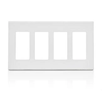 Decoración Premium para Exterior Placa decora 4 unidades blanco