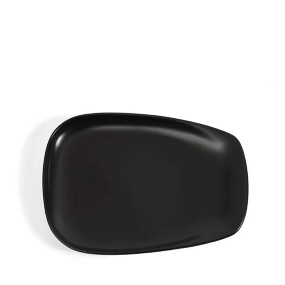 Decoración Premium para Exterior Placa de Lino Negro Porcelana - notNeutral