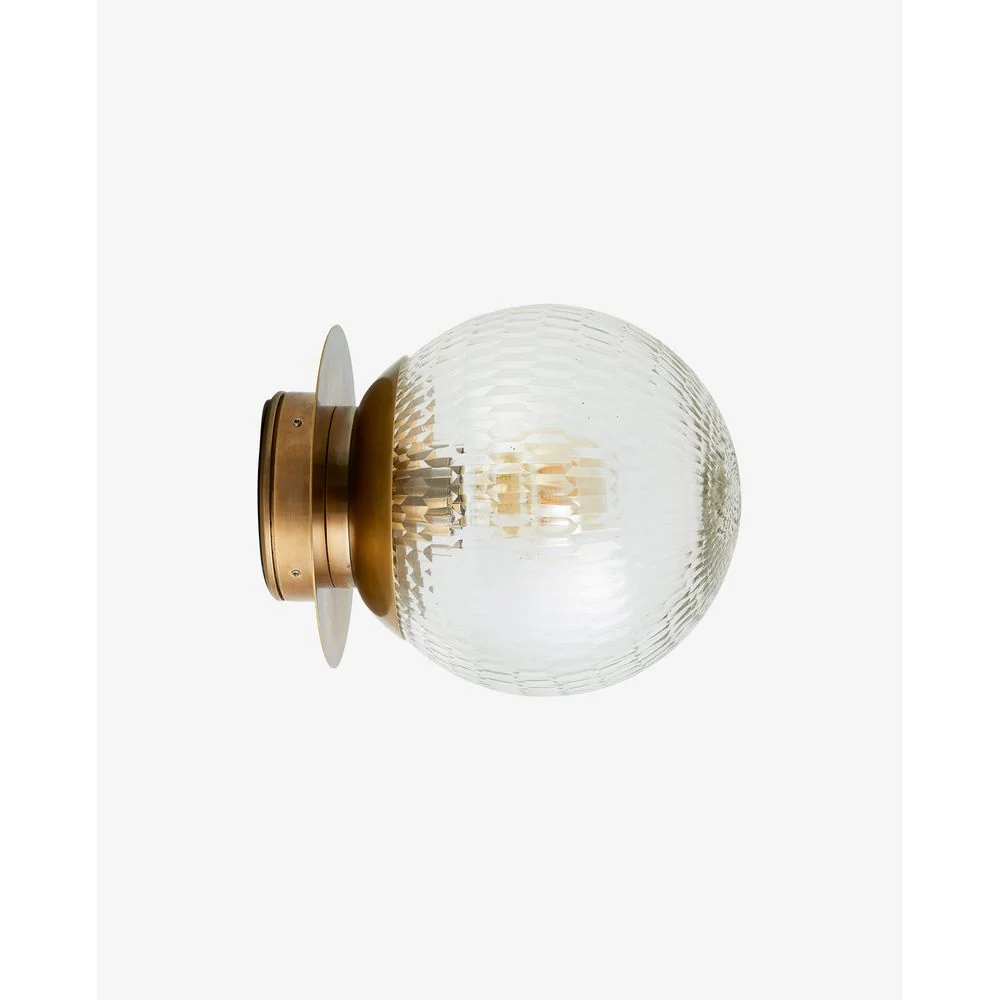 Letrero Decorativo Nordal /S ZEUS lámpara de pared para exteriores-placa de oro