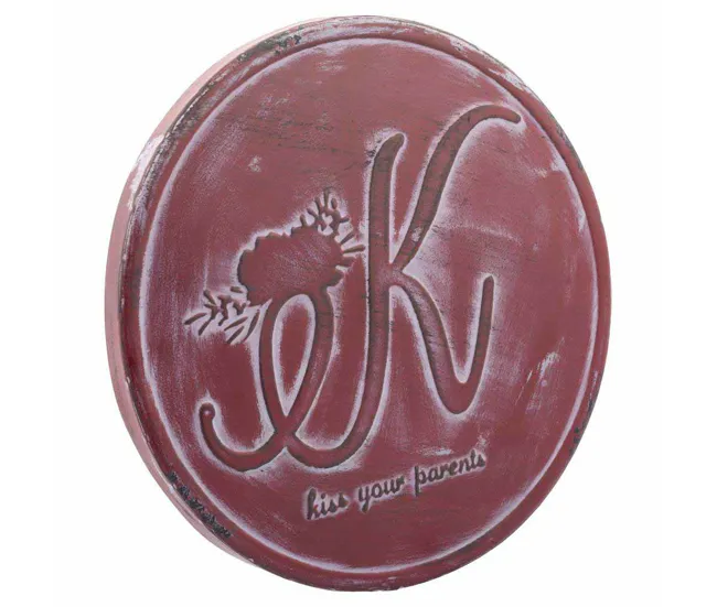 Letrero Decorativo Placa de de decoración de metálico 30x2x30