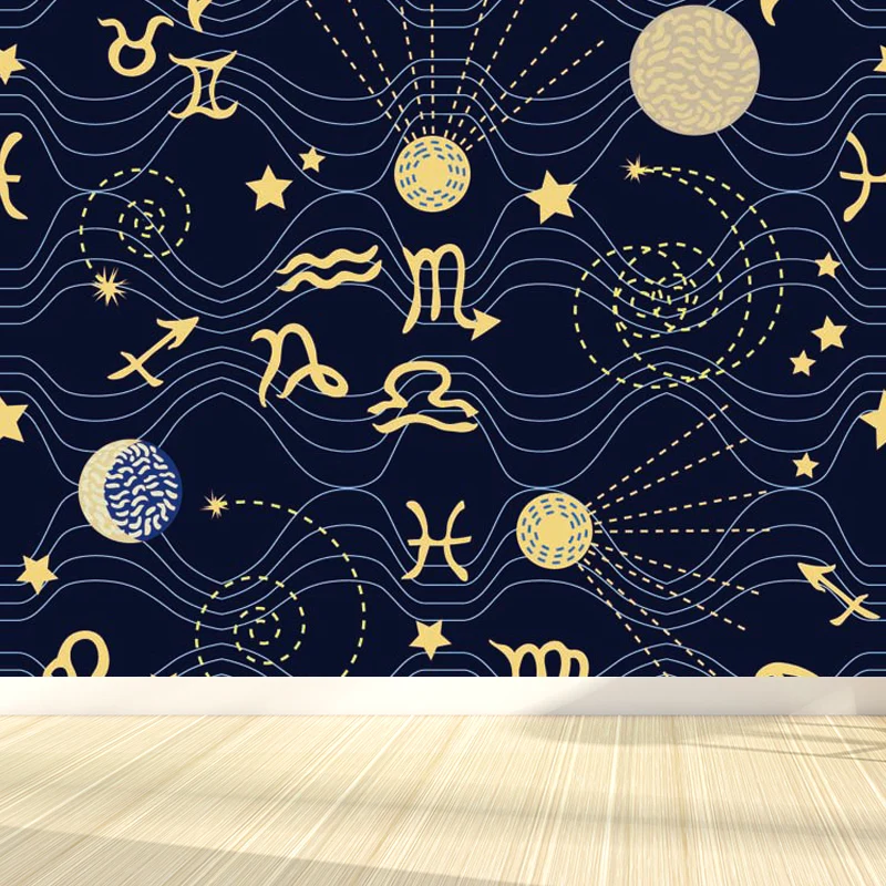 Lichte kleur buitenruimte muurschildering sticker vlekbestendig eigentijds interieur kamer muur decor | Resistente al Agua...
