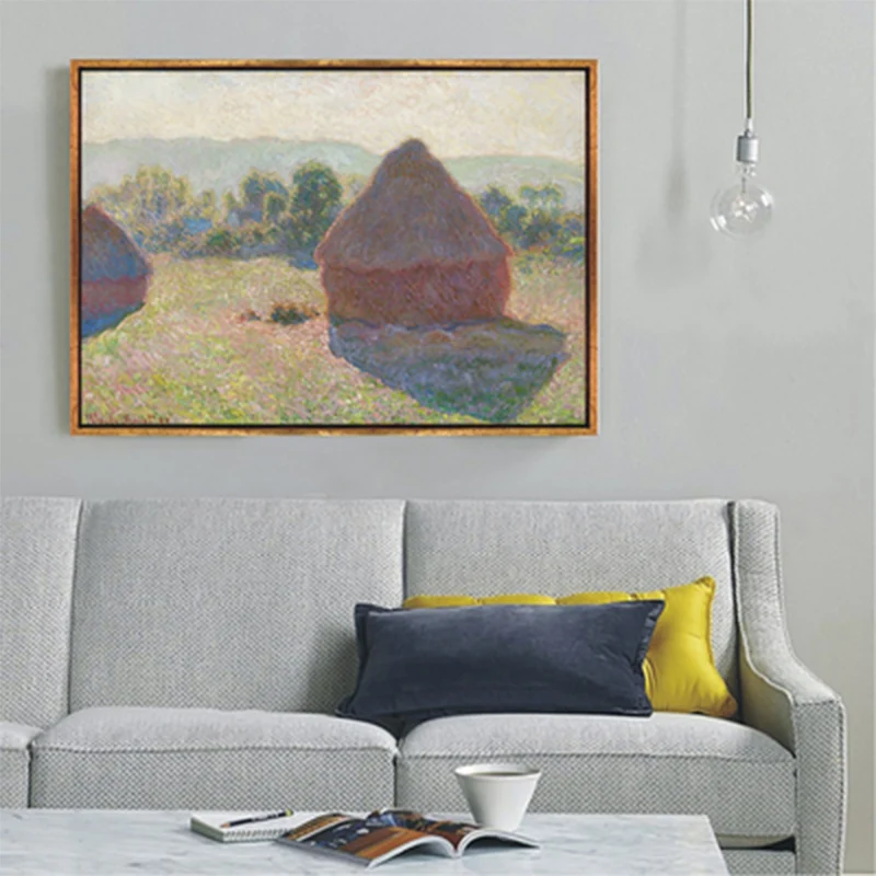 Lienzo con textura para decoración de pared, pintura de paisaje puro de estilo contemporáneo, varios tamaños Rojo