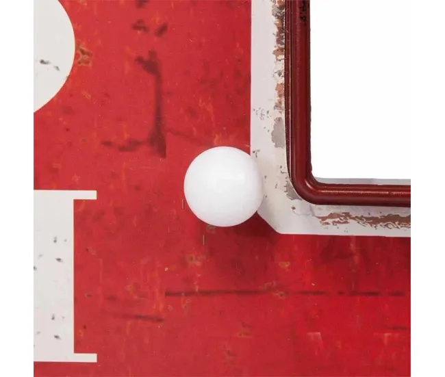 Panel Decorativo Placa luminosa de pared de plastico roja 43x64x10