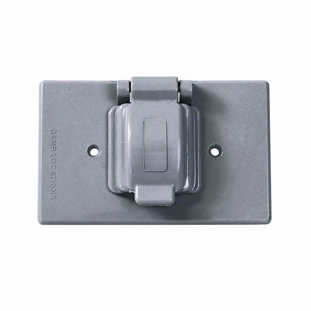 Panel Decorativo Placa sencilla plástica para intemperie, línea típico, color gris Surtek