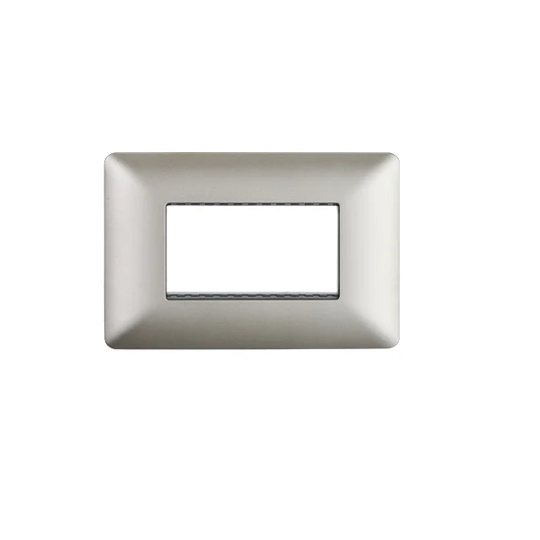 Placa Doble con Tres veces STANFORD Champagne con Acabado Envejecido