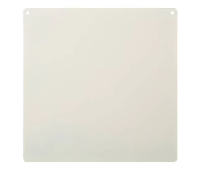 Placa de de pared de acero azul 30x30x0,06