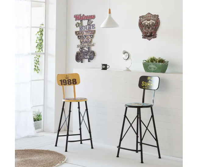 Placa de de pared de metálico negra 35x40x1 | Prueba de Agua |