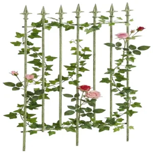 Reja De Metálico Elisa Para Trepadoras Verde antiguo 0.7X50X100 cm