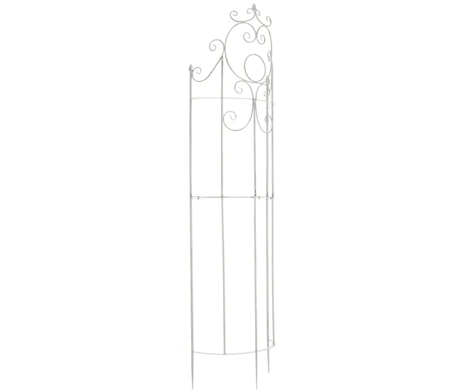 Reja para Plantas Trepadoras Lavendel Acero Blanco antiguo 23X52.5X200 cm
