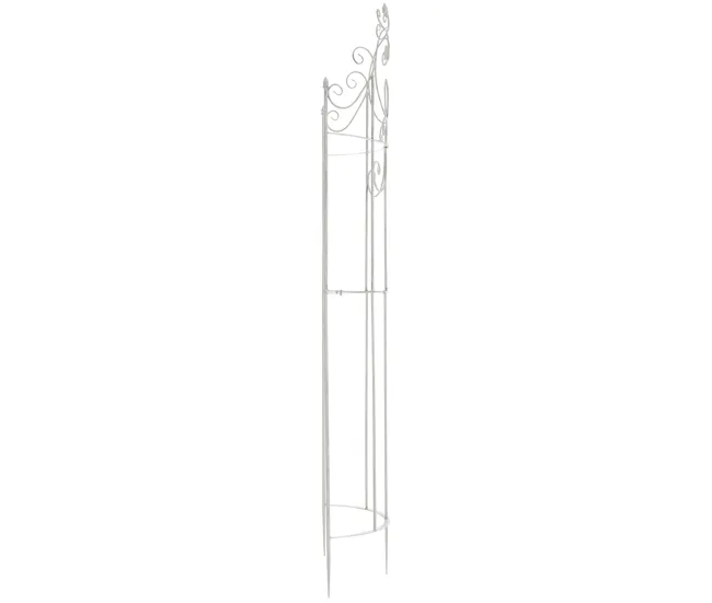 Reja para Plantas Trepadoras Lavendel Acero Blanco antiguo 23X52.5X200 cm