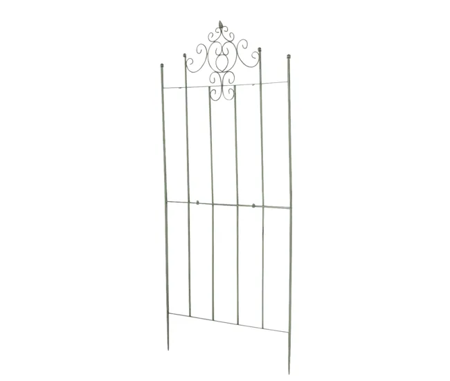 Valla para Plantas Trepadoras Paula Metálico Verde antiguo 2X85.5X170 cm