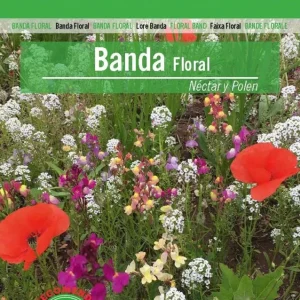 Banda Floral Nectar Y Polen Sobre De Semillas para Zona de Sombra