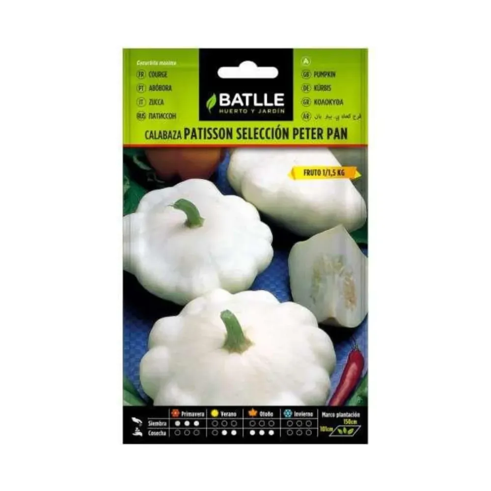Set de Hierbas Semillas de Calabaza Pâtisson blanca Peter Pan Batlle