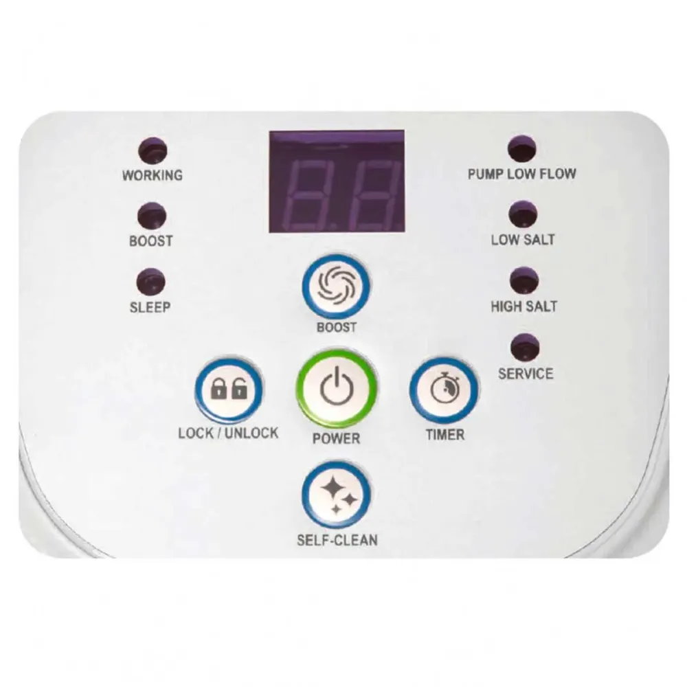 Clorador salino Krystal Nítido Intex 65W 5g/h para piscinas de hasta 26500L blanco