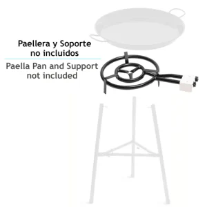Accesorio de Repuesto Briebe MOD400 Paellero Doble Aro 40cm, Quemador de Gas Butano Rosco para Paellas, Plancha, Interior...