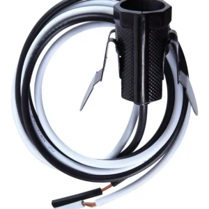 Base de candelabro fenólico Jandorf con clips de resorte, paquete de 1