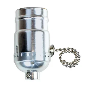 Casquillo de cadena con base mediana de metal Jandorf, 1 unidad
