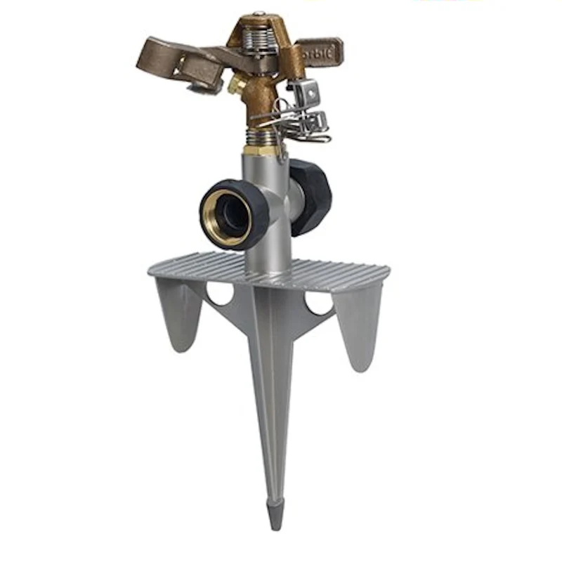 Rociador de impacto con base de púas Orbit de 6361 pies cuadrados, 1 unidad (paquete de 6)