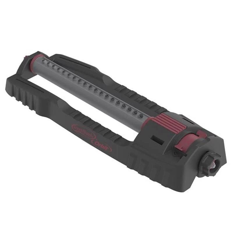 Rociador oscilante de base antivuelco de plástico Orbit Pro Series de 3800 pies cuadrados (paquete de 4)