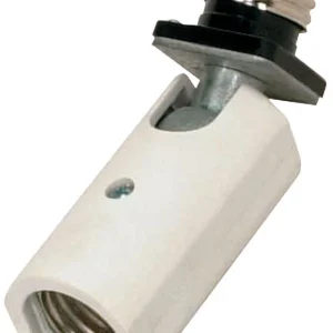 Adaptador de base mediana de plástico Satco, paquete de 1