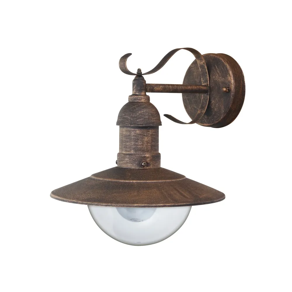 Certificado CE Rabalux Lampa Oslo aplique de jardínE27 60W .oro IP44