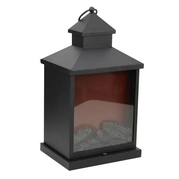 Farol Grundig efecto chimenea 3 LED metálico 36 cm con 1 ño de Garantí