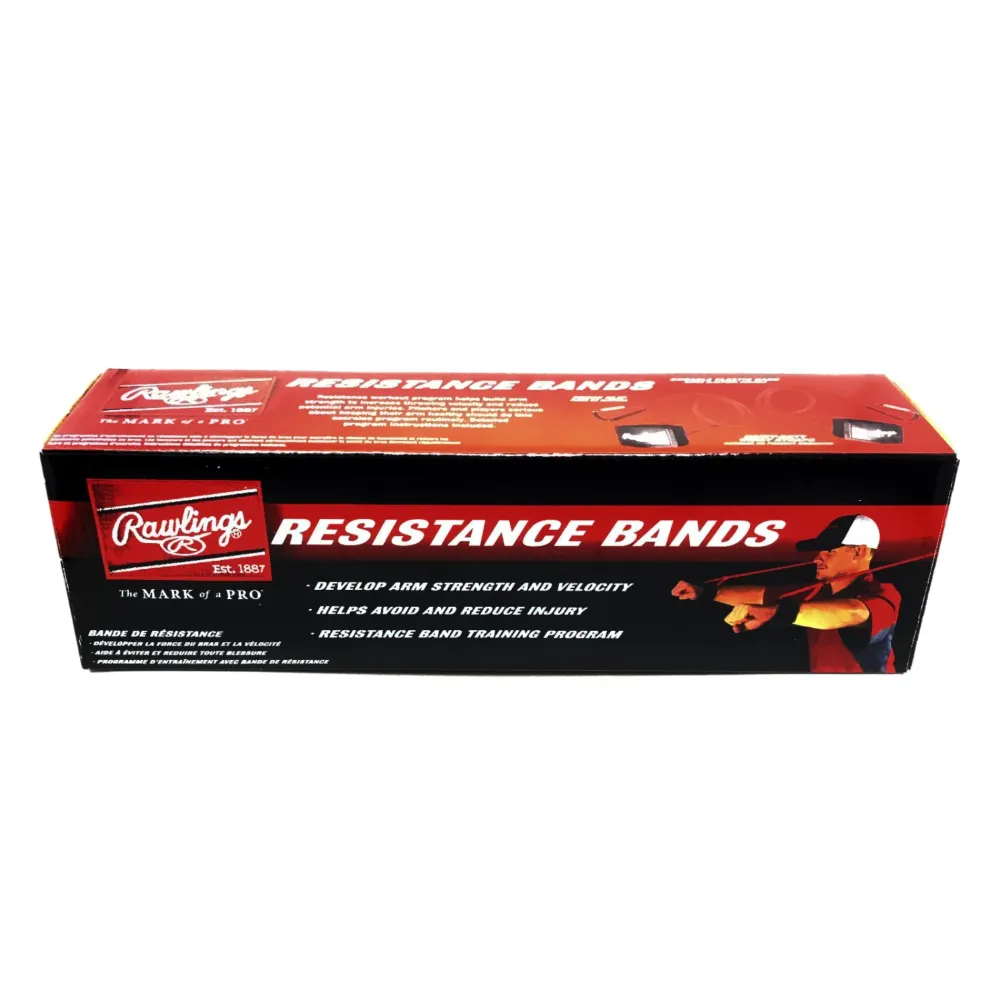 Gomas Resistence Band Rawlings con Cuñ de Acero Forjado
