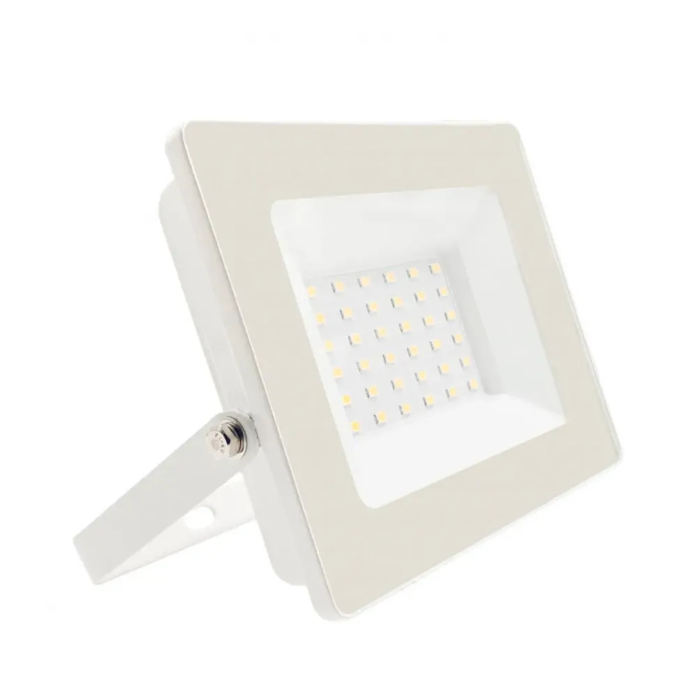 Máquina Eléctrica para Leñ Proyector LED exterior 7hSevenOn 30W ultraslim 4000k IP65 blanco