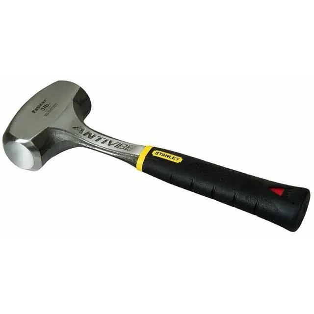 Rastrillo de Aluminio Martillo stanley fatmax™ antivibe® - negro - estándar - para trabajar acero