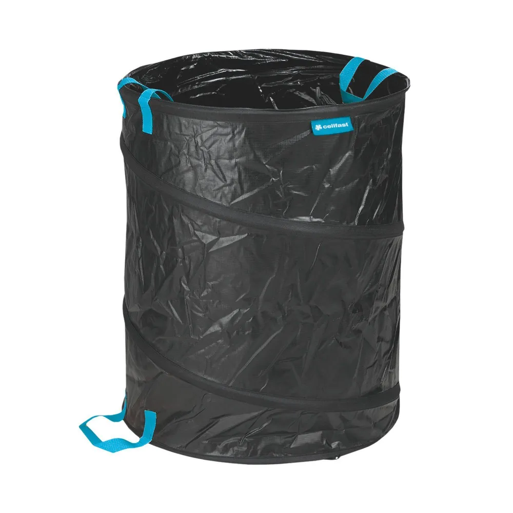 Azada de Mango Corto Rastrillo modelo abanico energo + bolsa de jardín emergente 172 litros