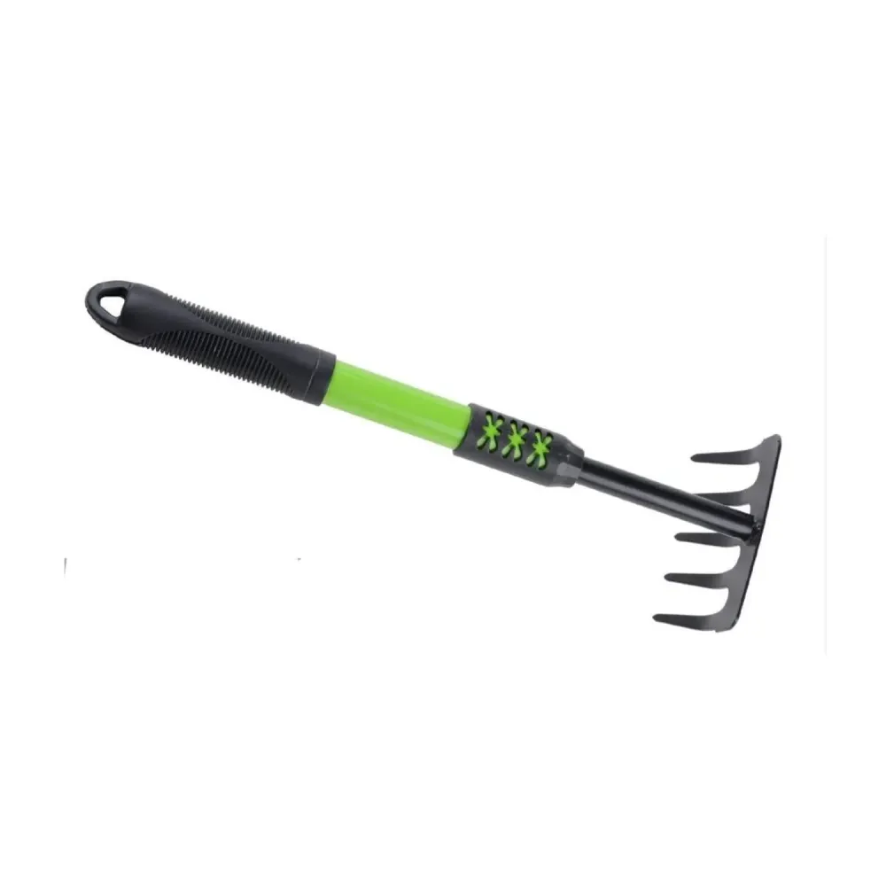 Cultivador de Mano de 3 Dientes NAKLOE - Rastrillo - 38x11,5cm - Rastrillo jardin - Rastrillo jardineria - Rastrillo jardi...