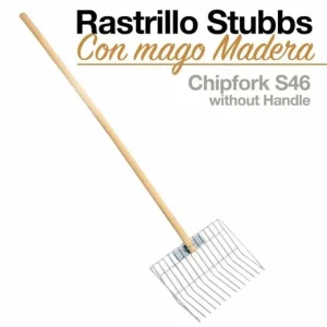 Desplantador de Malezas RASTRILLO CON MANGO MADERA STUBBS S46