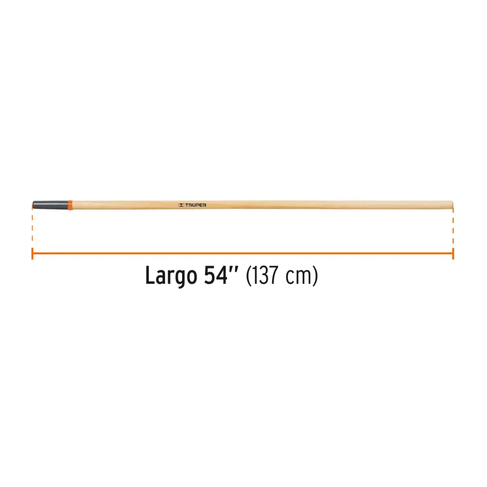 Mango de repuesto para rastrillo, r-16am y atj, 54" Compatible con Mangos Estándar