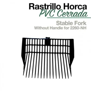 RASTRILLO HORCA PVC CERRADA 2260-NH | Plegable | Ligera |