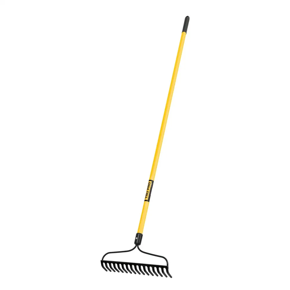 Rastrillo jardinero, 16 dientes, mango 60' fibra de vidrio (Modelo Hori-Hori)