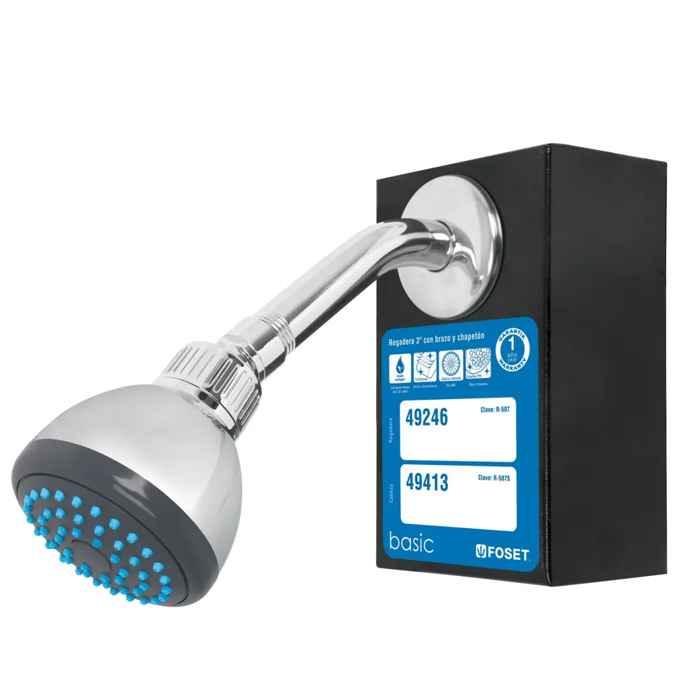 Sensor de Lluvia Exhibidor con regadera R-507 FOSET EX-R-507