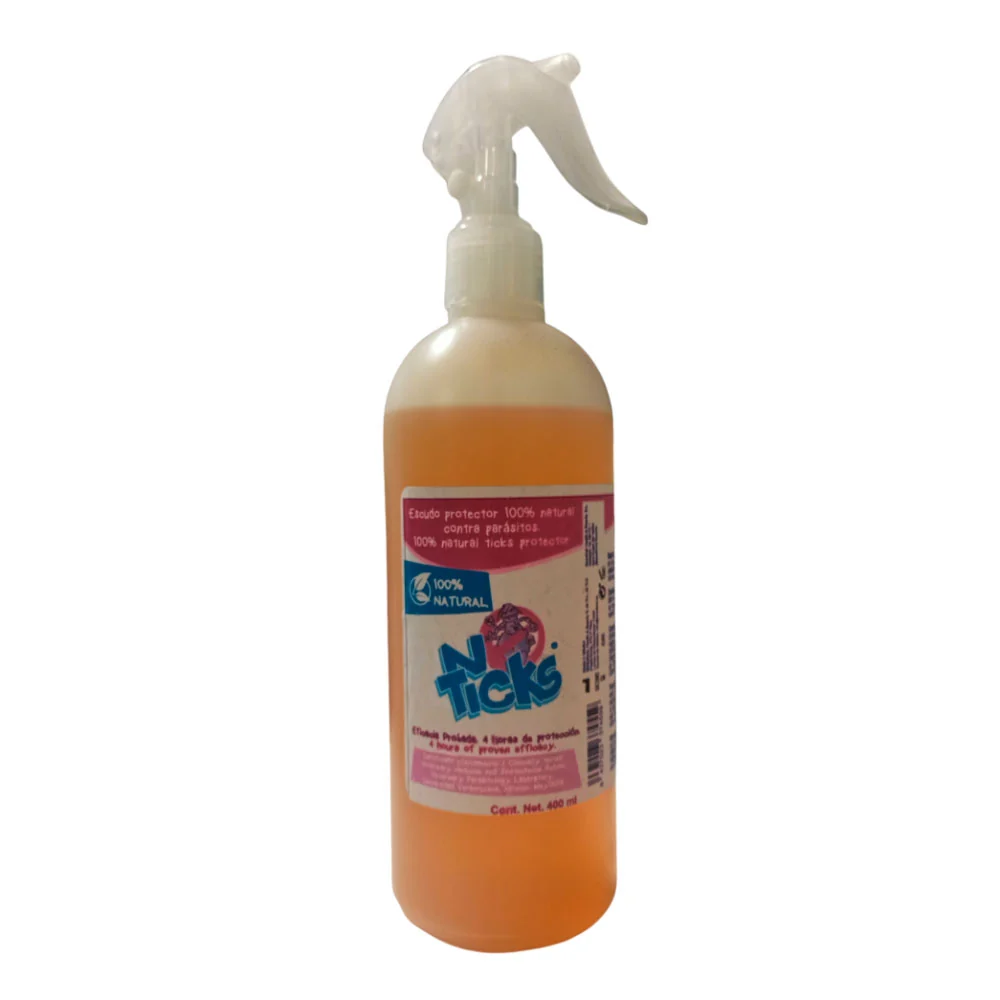 Ahuyentador de Garrapatas puro de NO TICKS 400 ml
