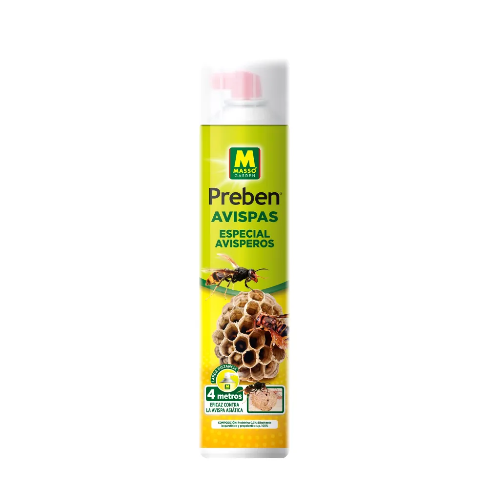 Anti Avispas Preben 750ml Massó para Jardines y Patios