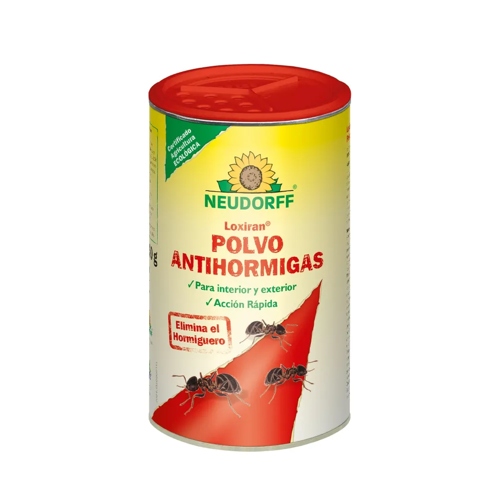 Antihormigas Loxiran® Polvo 250gr Ecológico Neudorff en Botella de 500ml