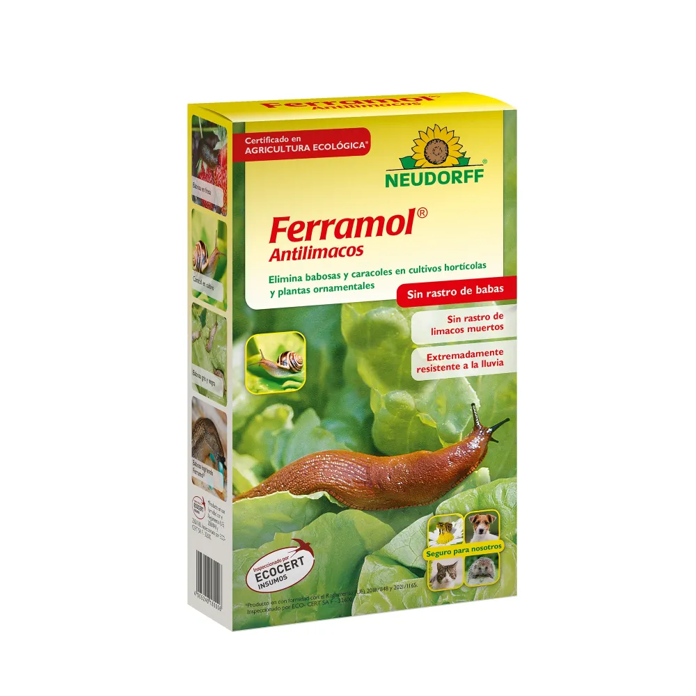 Antilimacos Ferramol 500 gr ECO Neudorff con Tecnologia Ultrasonica