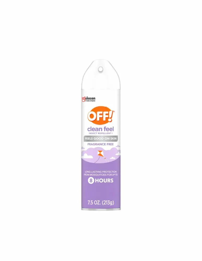 Antimosquitos OFF Repelente de mosquitos en aerosol larga duración sin fragancia 213gr