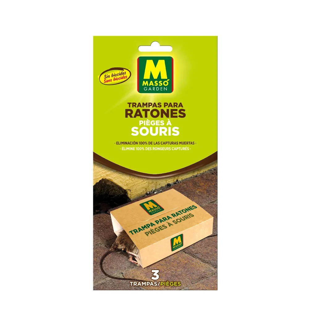 Ultrasonico Trampas ecologicas para ratones Massó