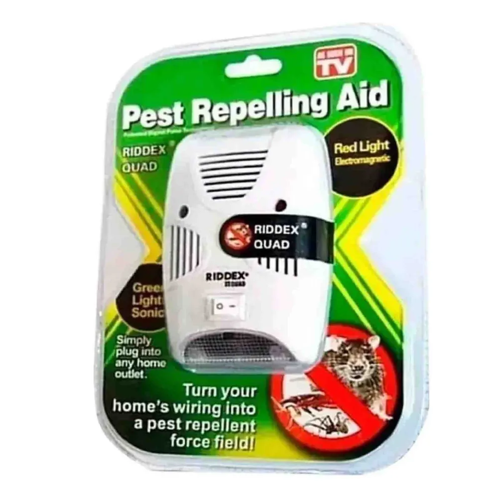 Repelente Ratones Ultrasonido Ahuyenta Ratas Plagas Insectos | Protección Duradera