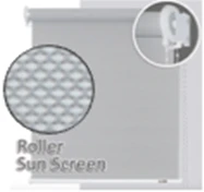 CORTINA ROLLER SUN SCREEN 5% 130X220 GRIS PIEDRA para Mujeres