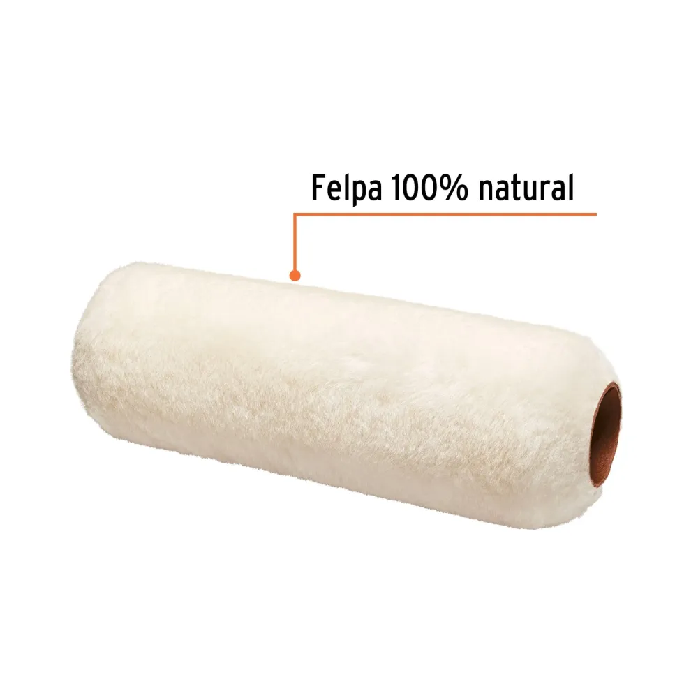 Delantal de Trabajo Resistente Felpa para rodillo para pintar 9 x 3/4, Truper Expert
