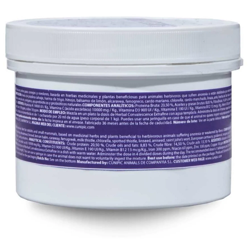 Guantes de Jardinerí con Puño Largo Cunipic Vet Line Herbal Convalescents Extra Fine 125 g