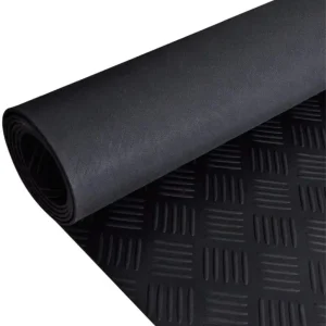 Jardin202 - pavimento checker 3 mm - rollo 15 m vasto 1 m
