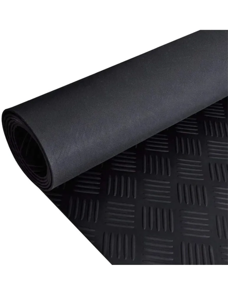 Jardin202 - pavimento checker 3 mm - rollo 15 m vasto 1 m