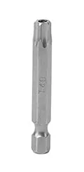 Punta Torx Seguridad De Poder Hexágono De 1/4", T15 x 2" (5 Piezas), Surtek PTS152