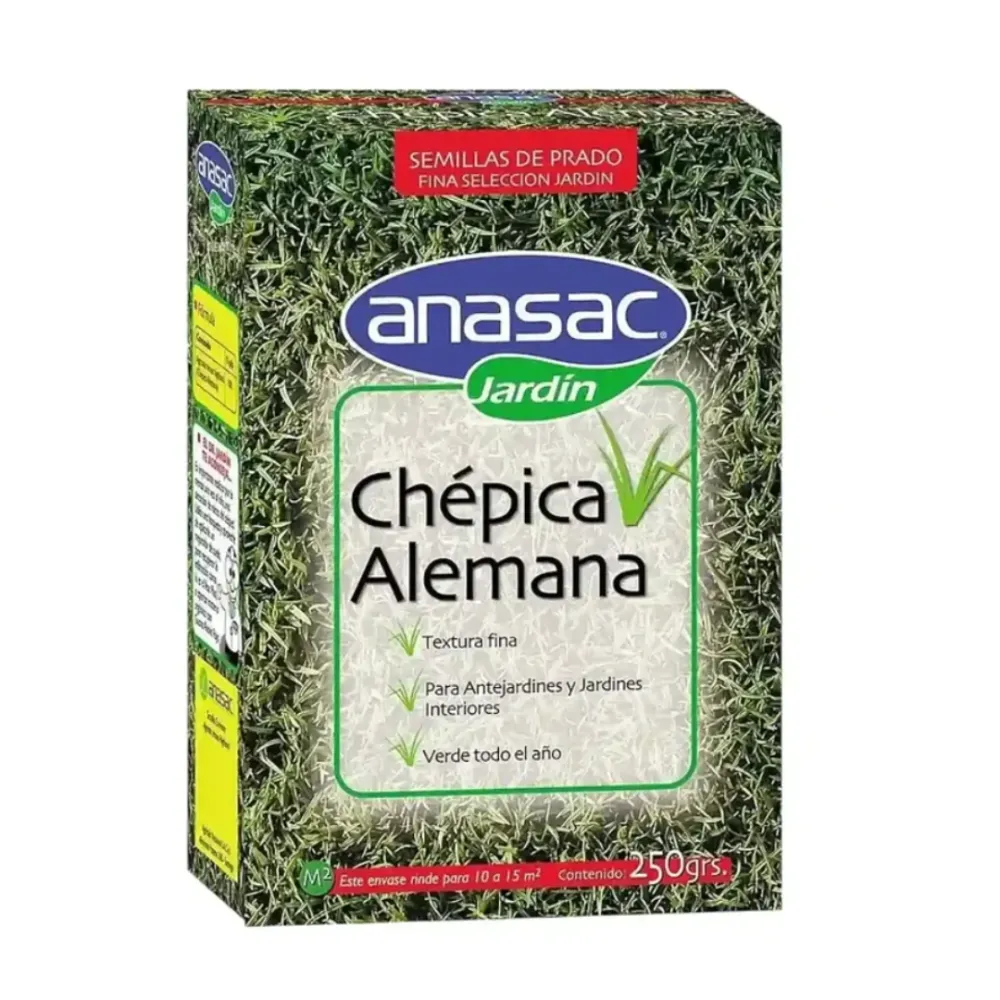 SEMILLA CHEPICA ALEMANA ANASAC 250 GRS de Crecimiento Rápido